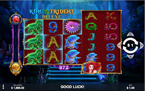 King Of The Trident Deluxe Pariplay Reels